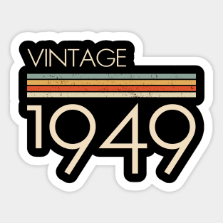 Vintage Classic 1949 Sticker